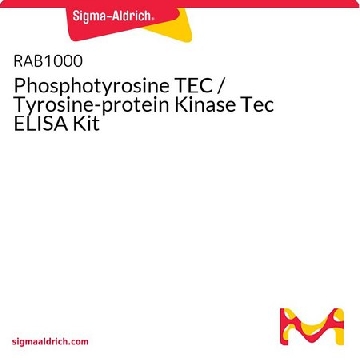 Phosphotyrosine TEC / Tyrosine-protein Kinase Tec ELISA Kit，1KIT，RAB1000-1KT，Sigma