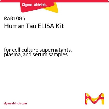 人Tau ELISA试剂盒，96WELLS，RAB1085-1KT，Sigma