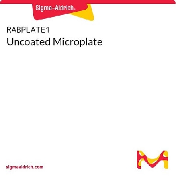 Uncoated Microplate，1EA，RABPLATE1-1EA，Sigma