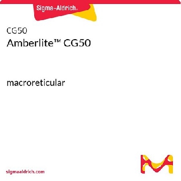 Amberlite™ CG50，100G，CG50-100G，Sigma