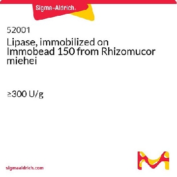 固定在Immobead 150上的脂肪酶 来源于米赫根毛霉，10G，52001-10G，Sigma