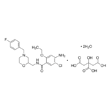 莫沙必利 柠檬酸盐，10MG，M2946-10MG，Sigma