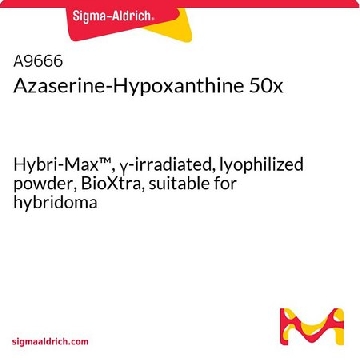 偶氮丝氨酸-次黄嘌呤 (50×)，1VIAL，A9666-1VL，Sigma