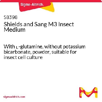 Shields 和 Sang M3 昆虫培养基，1L，S8398-1L，Sigma