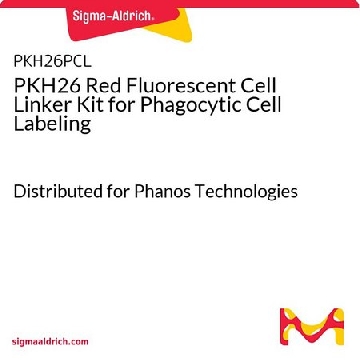 PKH26 Red Fluorescent Cell Linker Kit，用于吞噬细胞标记，1KIT，PKH26PCL-1KT，Sigma
