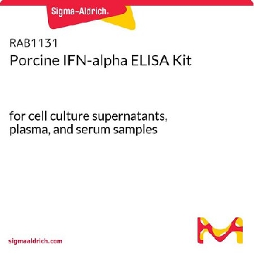 猪 IFN-alpha ELISA试剂盒，1KIT，RAB1131-1KT，Sigma