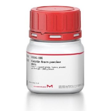 明胶 来源于猪皮肤，100G，V900863-100G，Sigma