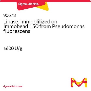 Lipase, immoblilized on Immobead 150 来源于荧光假单胞菌，10G，90678-10G，Sigma