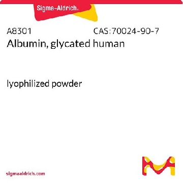 糖化白蛋白 人，25MG，A8301-25MG，Sigma