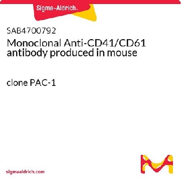 Monoclonal Anti-CD41/CD61 antibody produced in mouse，100UG，SAB4700792-100UG，Sigma