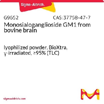 Monosialoganglioside GM1 from bovine brain，1MG，G9652-1MG，Sigma