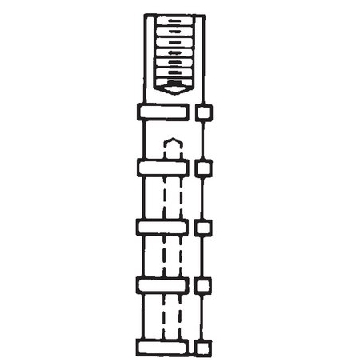 PTFE holder for WILMAD® 5 mm microcell assemblies，1EA，Z286672-1EA，Sigma