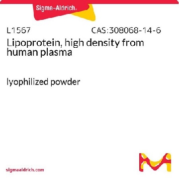 脂蛋白，高密度 来源于人类血浆，10MG，L1567-10MG，Sigma