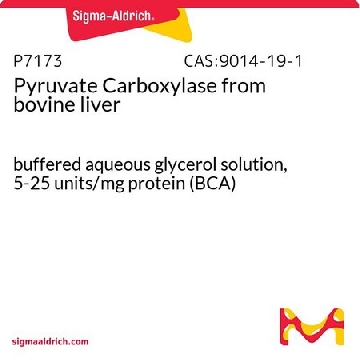 Pyruvate Carboxylase from bovine liver，10UNITS，P7173-10UN，Sigma