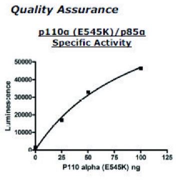 PI3 kinase [p110a(E545K)/p85a] Active human，20UG，SRP0234-20UG，Sigma
