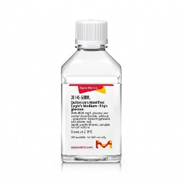 杜氏改良 Eagle 培养基 - 高葡萄糖，500ML，D1145-500ML，Sigma
