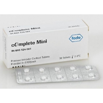 cOmplete™ Mini蛋白酶抑制剂混合物，30TABLETS，4693124001，Roche