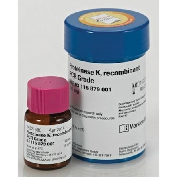 蛋白酶K，重组，PCR级，100MG，3115879001，Roche