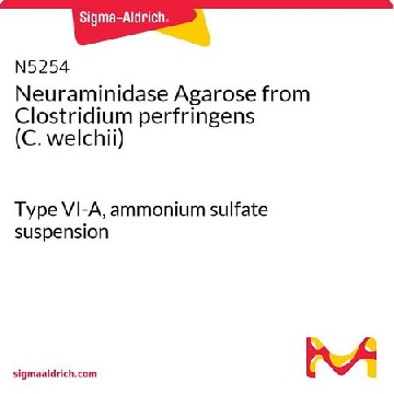 Neuraminidase Agarose from Clostridium perfringens (C. welchii)，1UNIT，N5254-1UN，Sigma