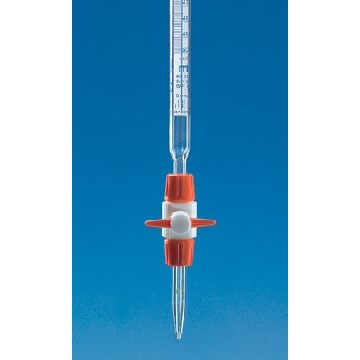BRAND®紧凑型BLAUBRAND®滴定管，带PTFE旋塞和Schellbach条，1EA，BR13918-1EA，Sigma