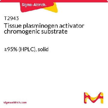 Tissue plasminogen activator chromogenic substrate，25MG，T2943-25MG，Sigma