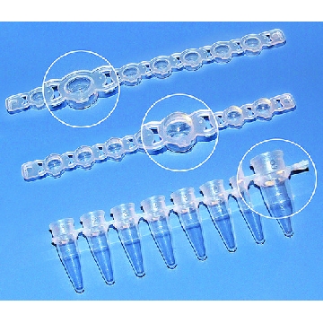 BRAND® PCR试管和盖子联排，每排8个，250EA，BR781327-1PK，Sigma