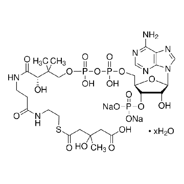 DL -3-羟基-3-甲基戊二酰辅酶 A 钠盐 水合物，5MG，H6132-5MG，Sigma