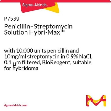 Penicillin–Streptomycin Solution Hybri-Max™，100ML，P7539-100ML，Sigma