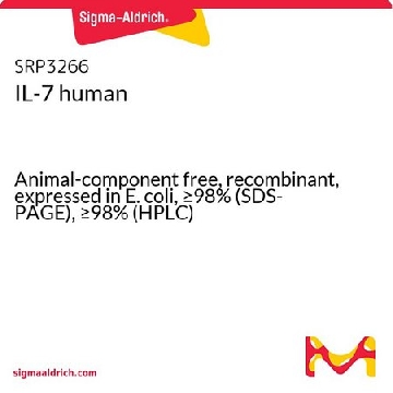 IL-7 human，10UG，SRP3266-10UG，Sigma