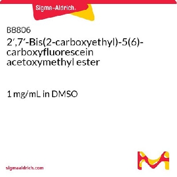 2′,7′-双(2-羧乙基)-5(6)-羧基荧光素乙酰氧基甲酯，1MG，B8806-1MG，Sigma