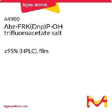 Abz-FRK(Dnp)P-OH trifluoroacetate salt，1MG，A4980-1MG，Sigma