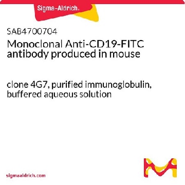 Monoclonal Anti-CD19-FITC antibody produced in mouse，100TEST，SAB4700704-100TST，Sigma