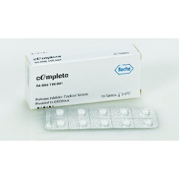 cOmplete™蛋白酶抑制剂Cocktail，20TABLETS，4693116001，Roche