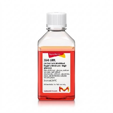 杜氏改良 Eagle 培养基 - 高葡萄糖，500ML，D6546-500ML，Sigma