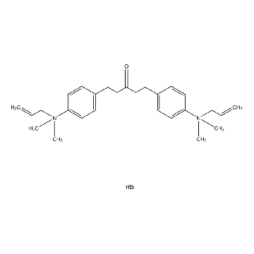 1,5-双（4-烯丙基二甲基氨苯基）戊-3-酮二溴，25MG，A9013-25MG，Sigma