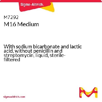 M16 培养基，100ML，M7292-100ML，Sigma