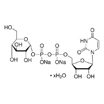 尿苷-5′-二磷酸葡萄糖 二钠盐 来源于酿酒酵母，25MG，U4625-25MG，Sigma