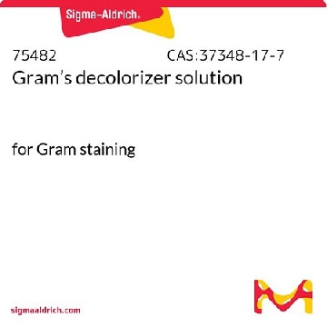 革兰氏脱色剂 溶液，250ML，75482-250ML-F，Sigma