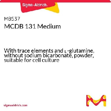 MCDB 131培养基，1L，M8537-1L，Sigma