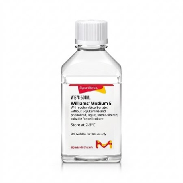 Williams’ 培养基E，6X500ML，W1878-6X500ML，Sigma