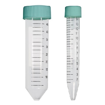 Centrifuge tube with screw cap, conical bottom, co-polymer，1EA，AXYSCT15MLRS，Sigma