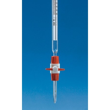 BRAND®紧凑型SILBERBRAND滴定管，带PTFE旋塞，1EA，BR13908-1EA，Sigma