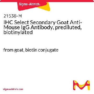IHC Select Secondary Goat Anti-Mouse IgG Antibody, prediluted, biotinylated，15ML，21538，Sigma