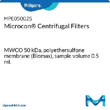 Microcon® 离心过滤器，25EA，MPE050025，密理博