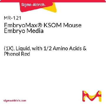 EmbryoMax® KSOM小鼠胚胎培养基，50ML，MR-121-D，Sigma