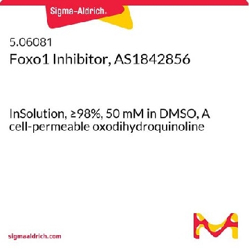 Foxo1 Inhibitor, AS1842856，5MG，5060810001，Sigma