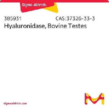 Hyaluronidase, Bovine Testes，25KU，385931-25KUCN，Sigma
