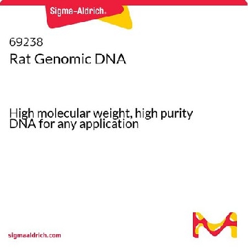 Rat Genomic DNA，100UG，69238-3CN，Sigma
