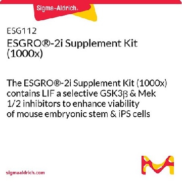 ESGRO®-2i补充剂试剂盒（1000x），1KIT，ESG1120，Sigma