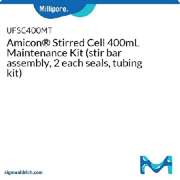 Amicon® 搅拌池400mL维护试剂盒（搅拌棒组件，每个密封件2个，管道套件），1EA，UFSC400MT，密理博
